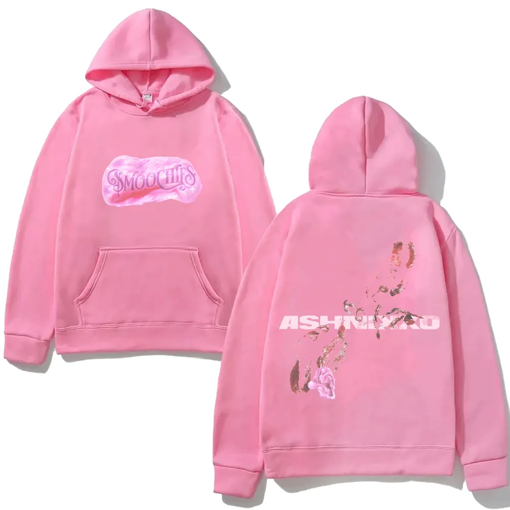 BUCKTOOTH SMOOCHIES HOODIE Ashnikko Singer's same style High Quality Grunge Sweatshirts Punk Long Sleeve Soft Clothing Hooded
