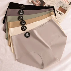 12Pcs  Women's Panties Seamless Boutique Elasticity Underwear Sexy Breathable Thin Comfy Briefs Ice silk Sports Lingerie