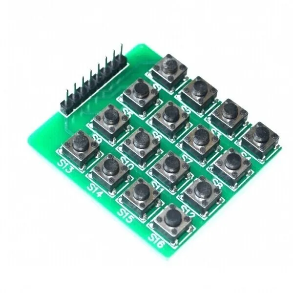 4x4 Keypad MCU Accessory Board Matrix Keyboard 16 Key Buttons for arduino