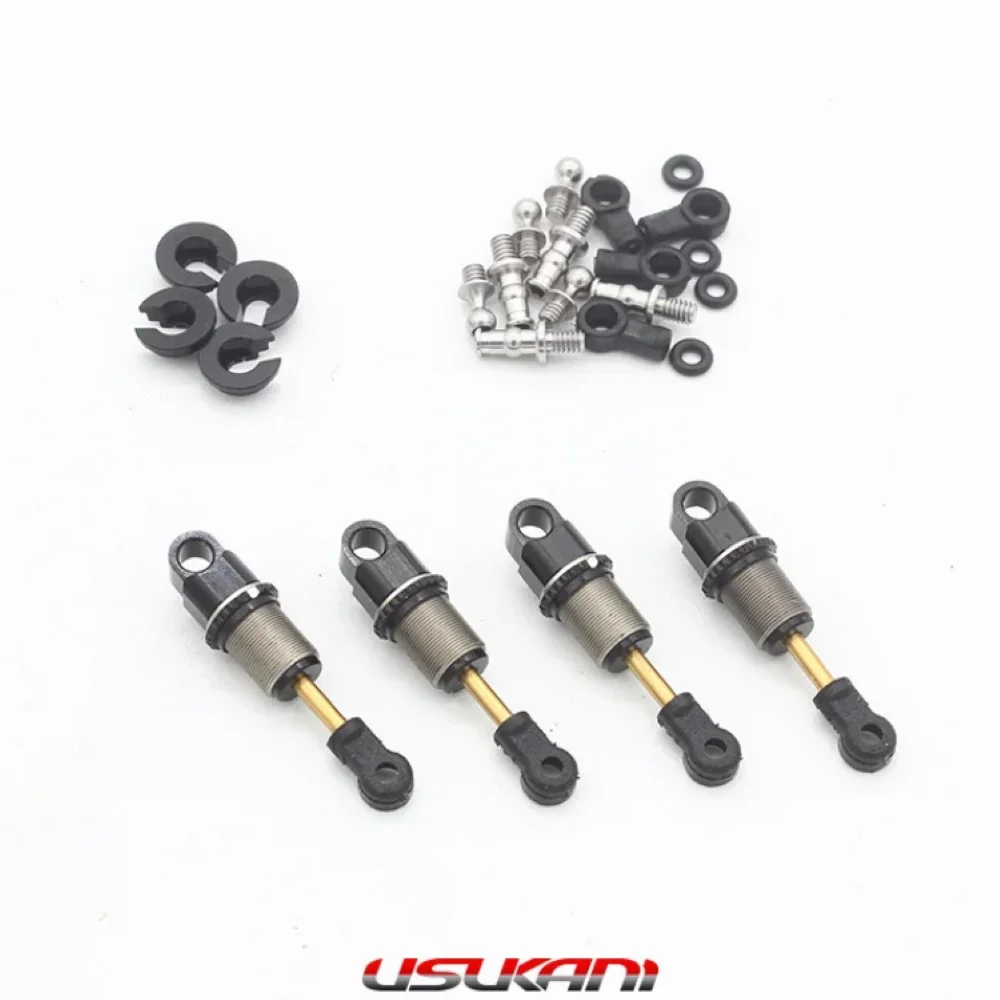 1/24 Usukani US88500-BK Black/US88500-P Purple Aluminium Hydraulic Shock Set For BMRX/Onisiki Kodama/Zerorc
