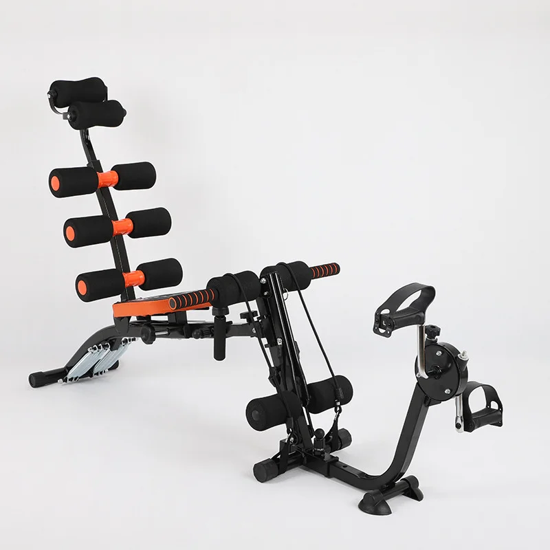 Body Building Abdominal machine with pedal weight dumbbell bench Six 6 Pack Carer Ab Exercise Machine