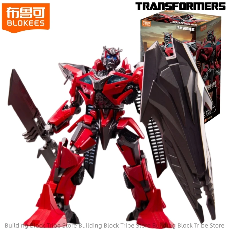 BLOKEES Baustein-Figur Transformers BLITZWING Bewegliches Modell SENTINEL PRIME Zusammenbaubares Spielzeug Sammlerfigur Geschenk