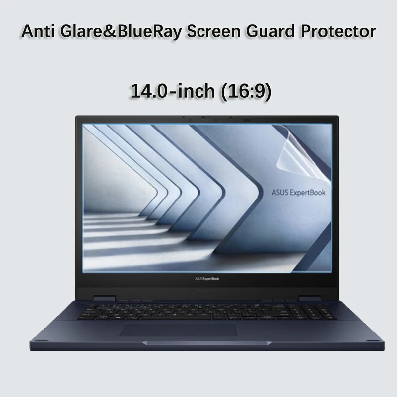 2X Anti-Glare 14.0-inch Screen Protector Guard for ASUS ExpertBook B1 B1400  B1400CBA B1402 B1402CBA B1402CVA/B2 B2402C 14