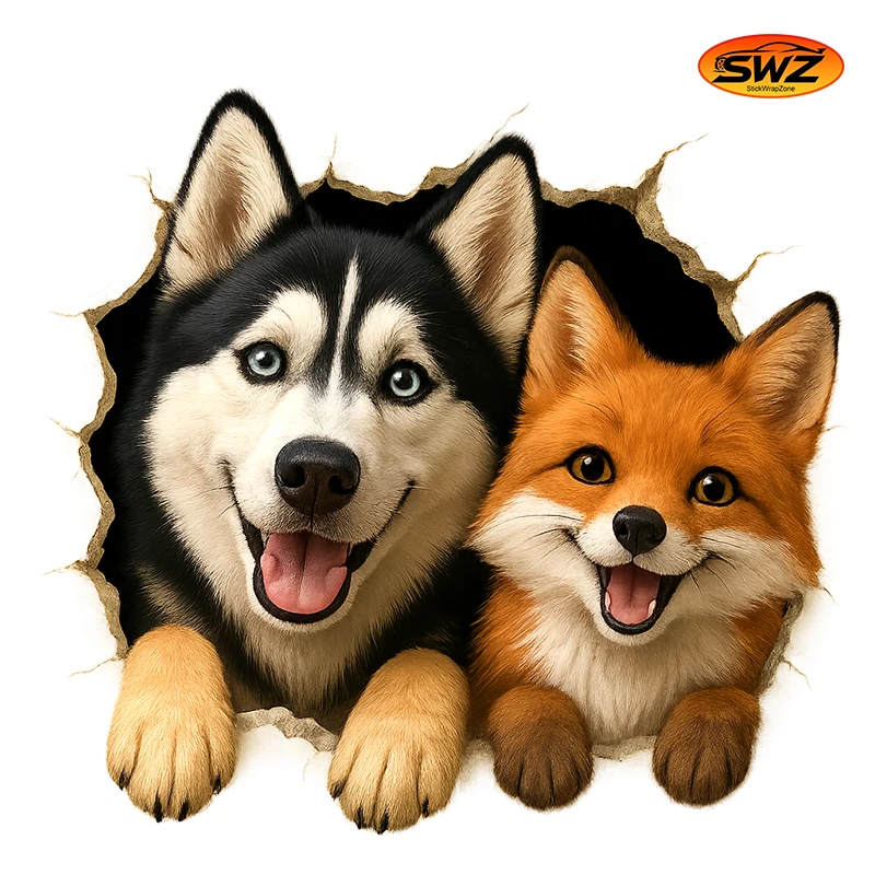 Husky & Woodland Bu… - image