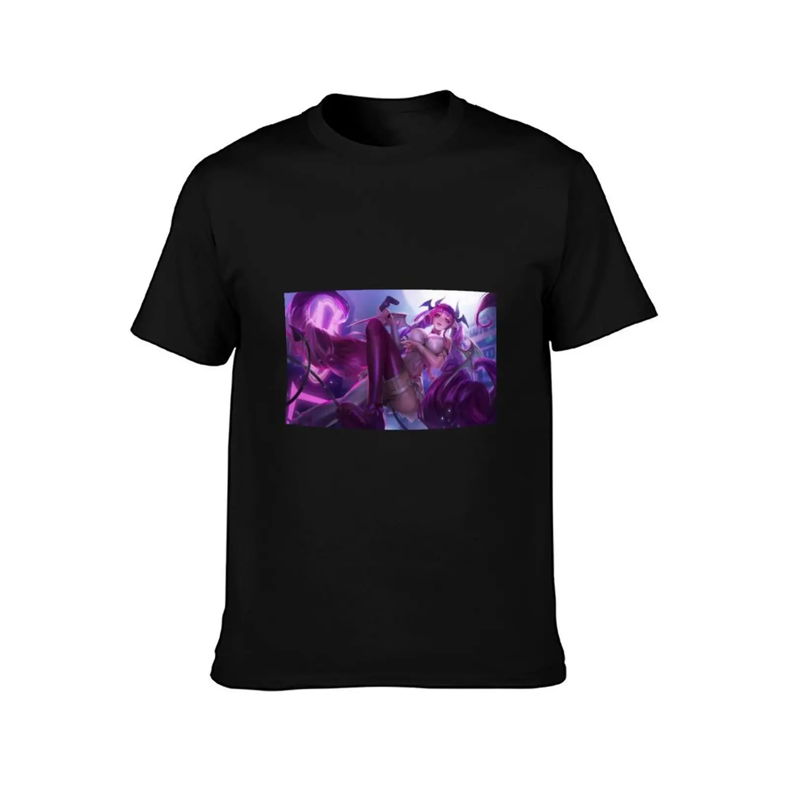 Ironmouse Waifu: The Pink-Haired Anime Streamer Girl Beauty You Need to See T-Shirt Basic Casual Wear Short Sleeve Top
