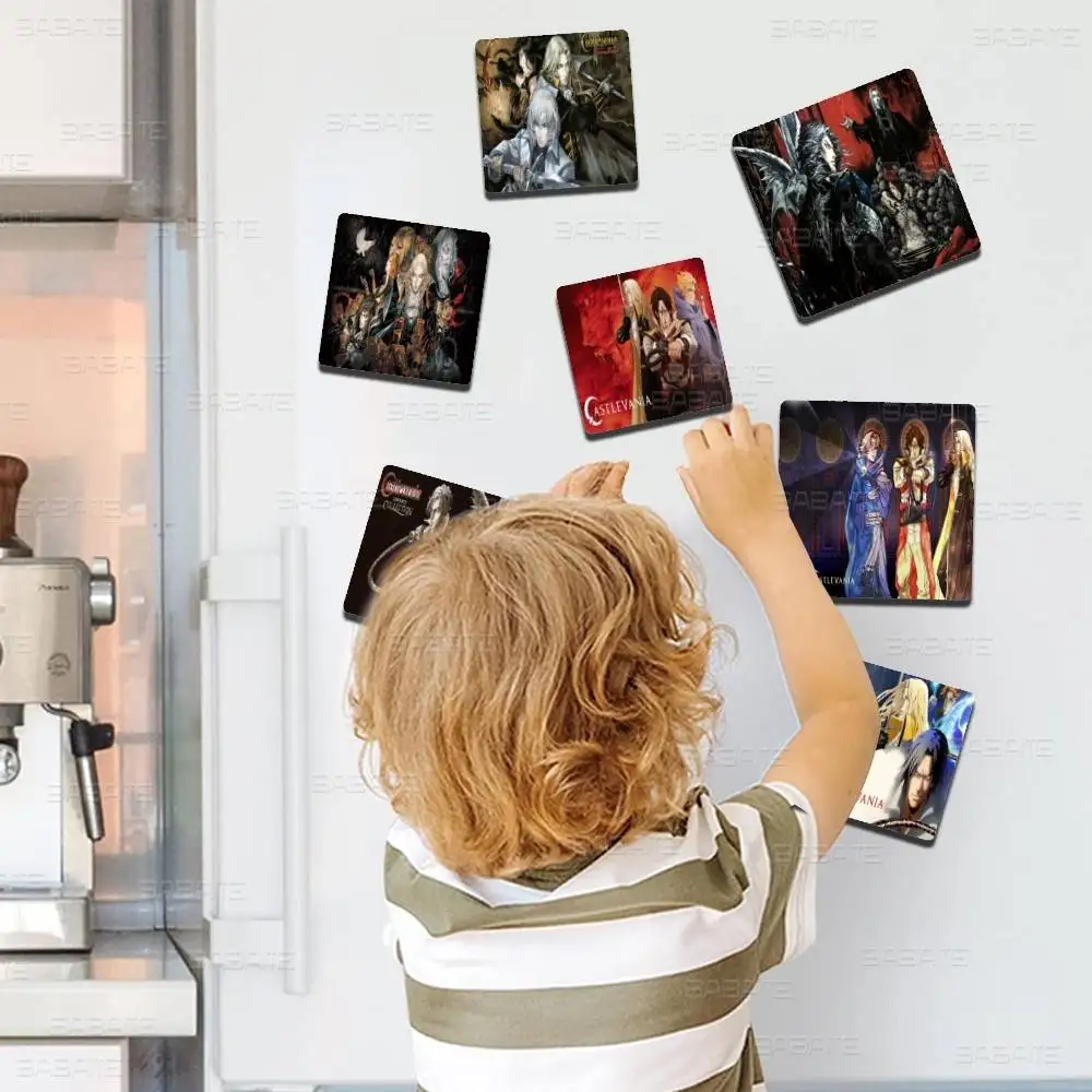 TV movie C-Castlevania Pattern Refrigerator Magnets Personalized Photo Refrigerator Magnets High-end Refrigerator Photo Magnets