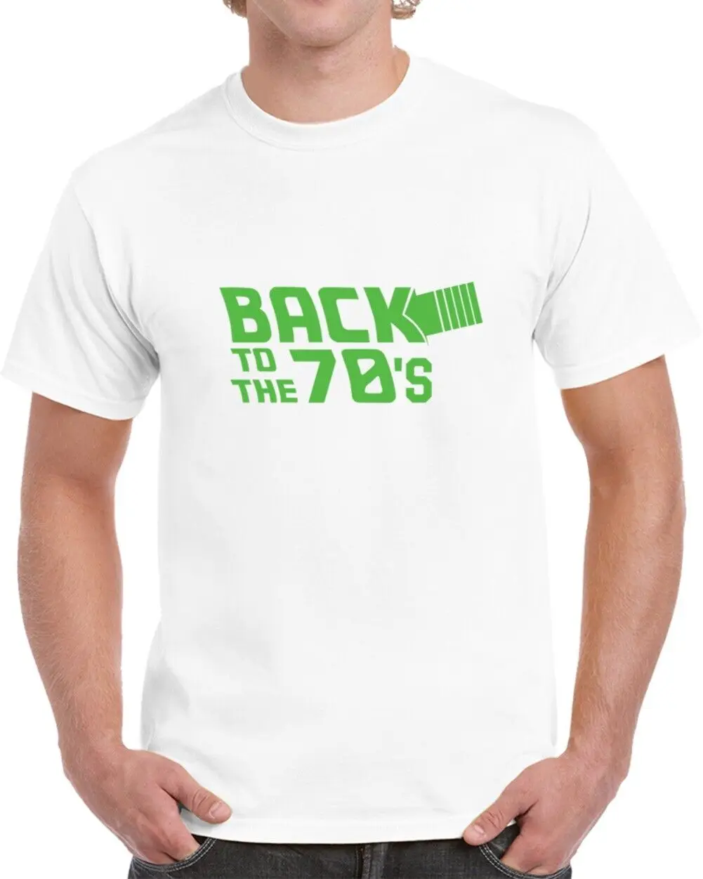 Camiseta de cumpleaños de la película "Back To The Future" de 1970