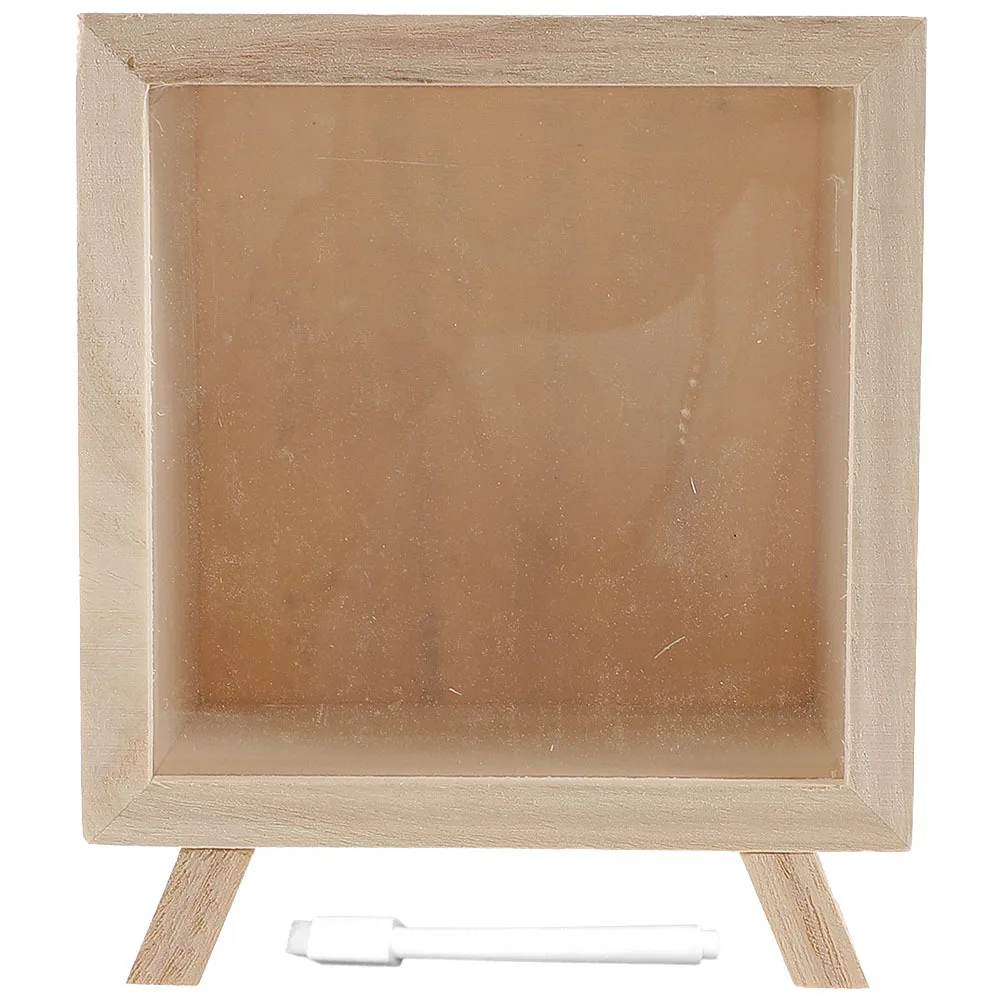 

1 set 1 Set Wooden Money Bank With Transparent Window, Clear Piggy Bank For Adults Kids, Coin Jar Tip Box For Birthday Festival