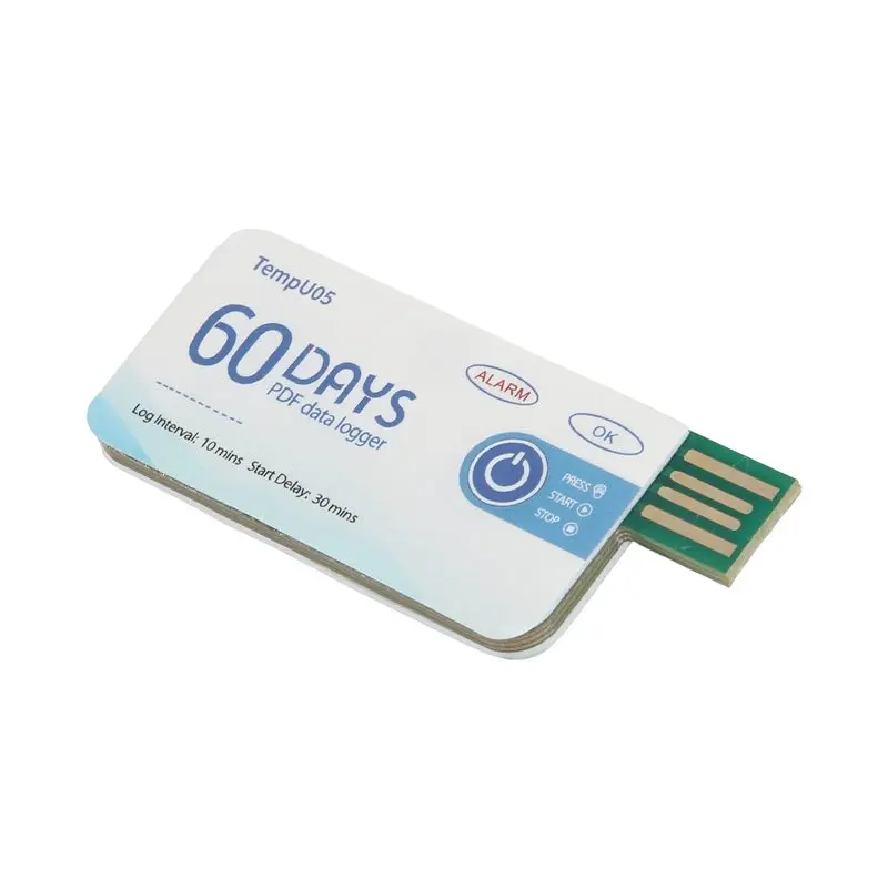 [NEWA64Z!】 Temperature Analyzer Tempu05 Temperature Data Logger Over Temperature Alarm Data Logger PDF USB