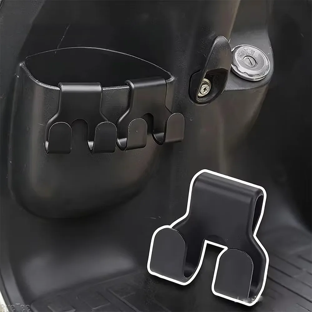 Motorcycle Hanger Hooks Hidden Creative Car Hook For Electric Vehicles Multi-functional Helmet Holder Hook Accessories