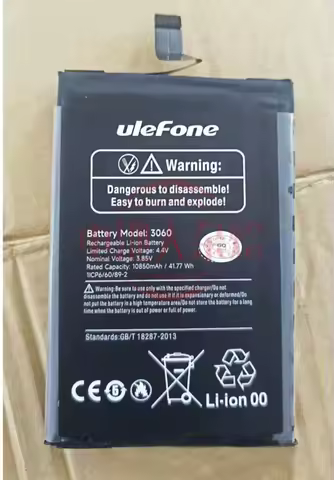 Ulefone Dual battery configuration battery 10850mah 3.8V For Original ulefone ulefone armor 20wt phone battery