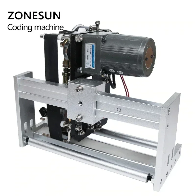 Zonesun تاريخ انتهاء الصلاحية الشريط الترميز طابعة الملصقات الشريط الساخن المبرمج لآلة وضع العلامات LT-50P