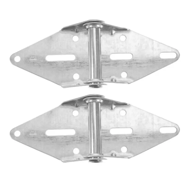 A7THK-4 Pcs Garage Door Hinge Closer Cabinet Hinges Heavy Duty Exterior Spring Loaded To With Mounting Bolts Auto Screen