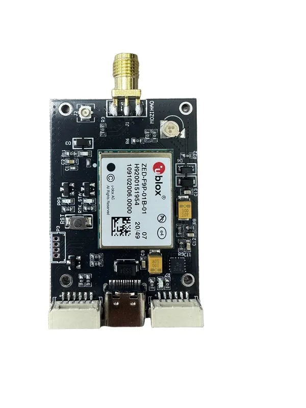 Zed-F9P-01B-01 Module Board High-Precision Rtk Centimeter-Level Positioning and Navigation Gnss Dual-Frequency Development Board