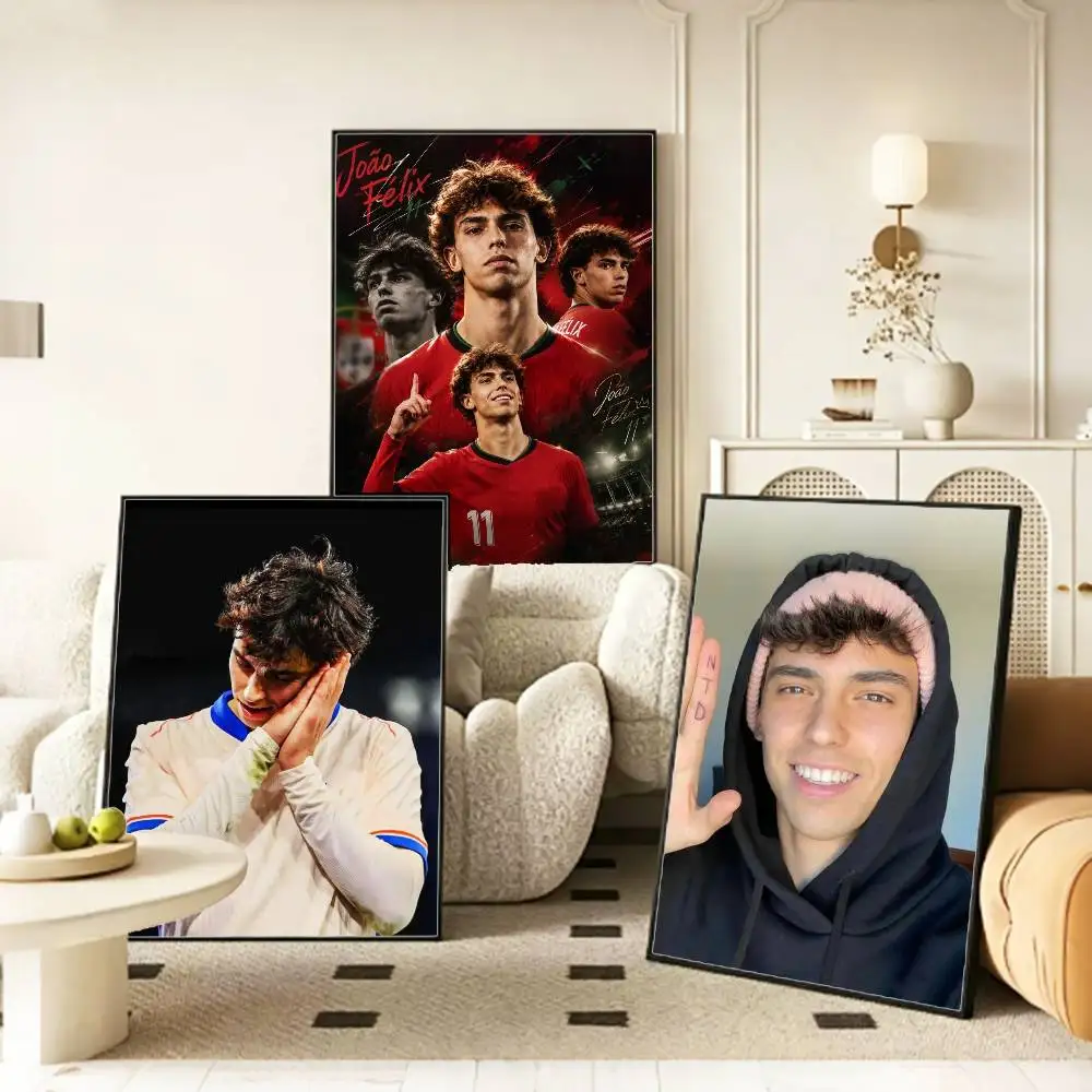 Forward Joao F-Felix Poster HD Self Adhesive Waterproof Wall Art Ideal for Home Office Dorm Gift