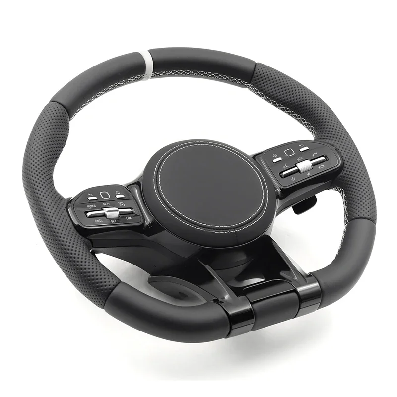 عجلة توجيه سيارة الجمعية لمرسيدس بنز AMG C63 E63 E43 S63 S65 C200 W167 W177 W190 W204 W205 C205 W206 W213 W217 W222 #3