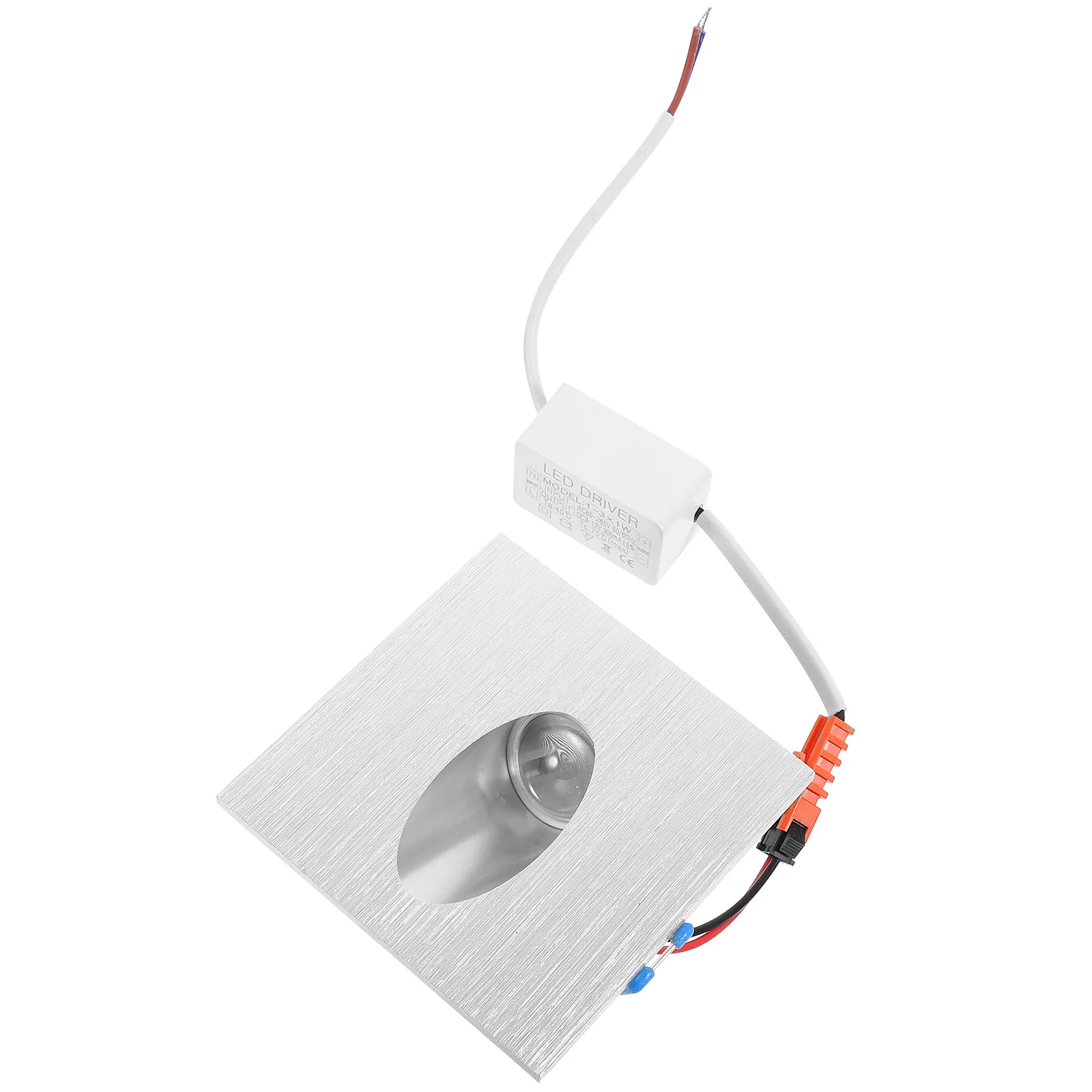 

LED Square Step Stair Recessed Light Cold White 6000-6500k Indoor Corner Wall Lamp Ladder Light for Hallway Basement Porch