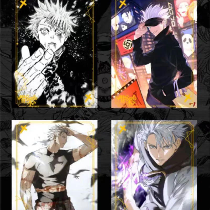 Wholesales Jujutsu Kaisen Collection Ruika A5 Art Board Hot Stamping Wave4 Playing Anime Games Trading