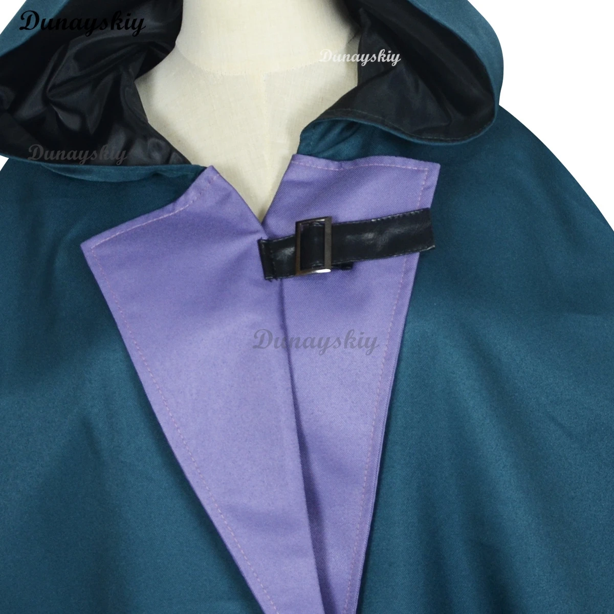 ملابس جينكس غامضة التأثيرية أنيمي LOL عباءة بقلنسوة كيب فانتازيا فستان حفلة الهالوين بدلة لعب الأدوار مخصصة