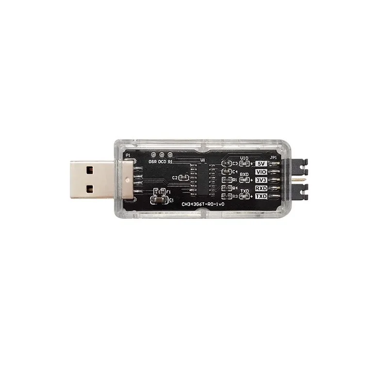 CH343 USB to TTL Serial Port Download Debugger High Speed 6Mbps 5V/3.3V/2.5V/1.8V Serial Port Independent IO