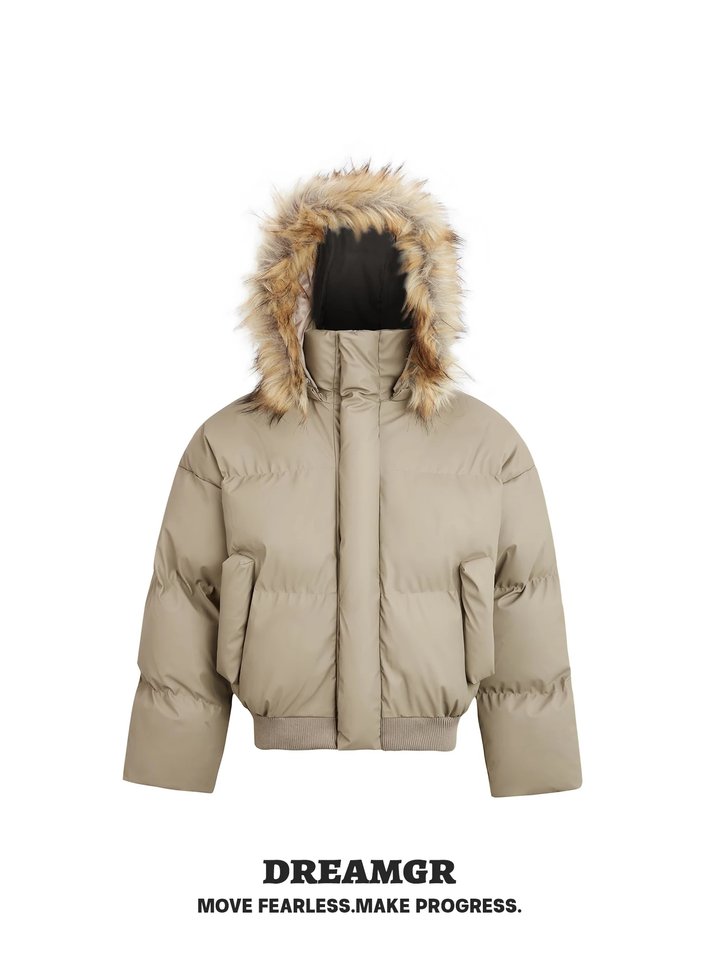 قبعة قابلة للفصل ort بو الجلود القطن Jaet للرجال والنساء الدفء و Sle الاتجاه الشباب معطف الشتاء ثينيد #2