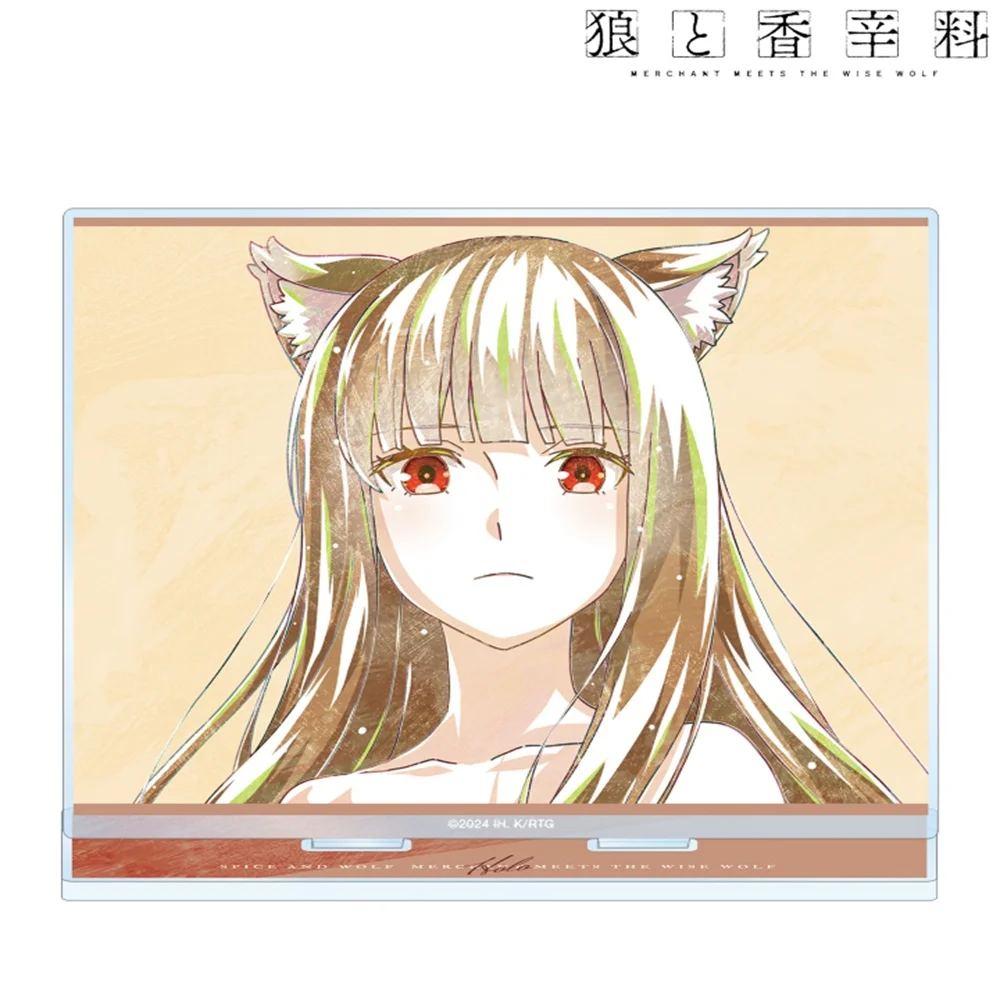 8PSC Anime Spice and Wolf  Acryl Stand Model Cosplay Karakters Ornament Accessoires Goederen Collectie Geschenken