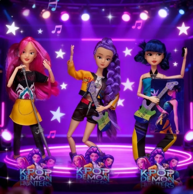 Ensemble complet de nouvelles poupées de chasse aux sorcières K-POP, Lumi È Re Mira Zoe, Figurines en vinyle, cadeaux de noël pour enfants, 2025