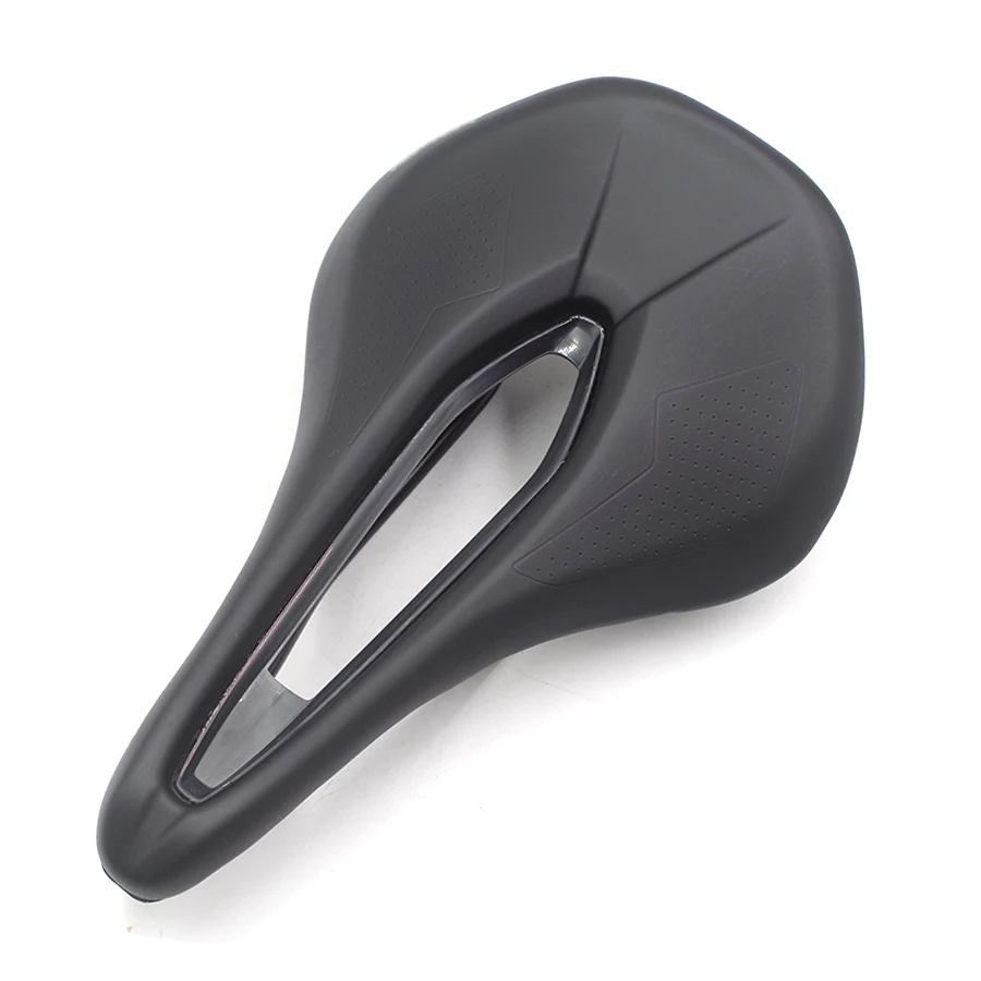 

Bicycle Saddle Power Comp MTB Mountain Road Bike Saddle Triathlon Racing Wide Seat Sillin Bicicleta PU Breathable Soft Cushion