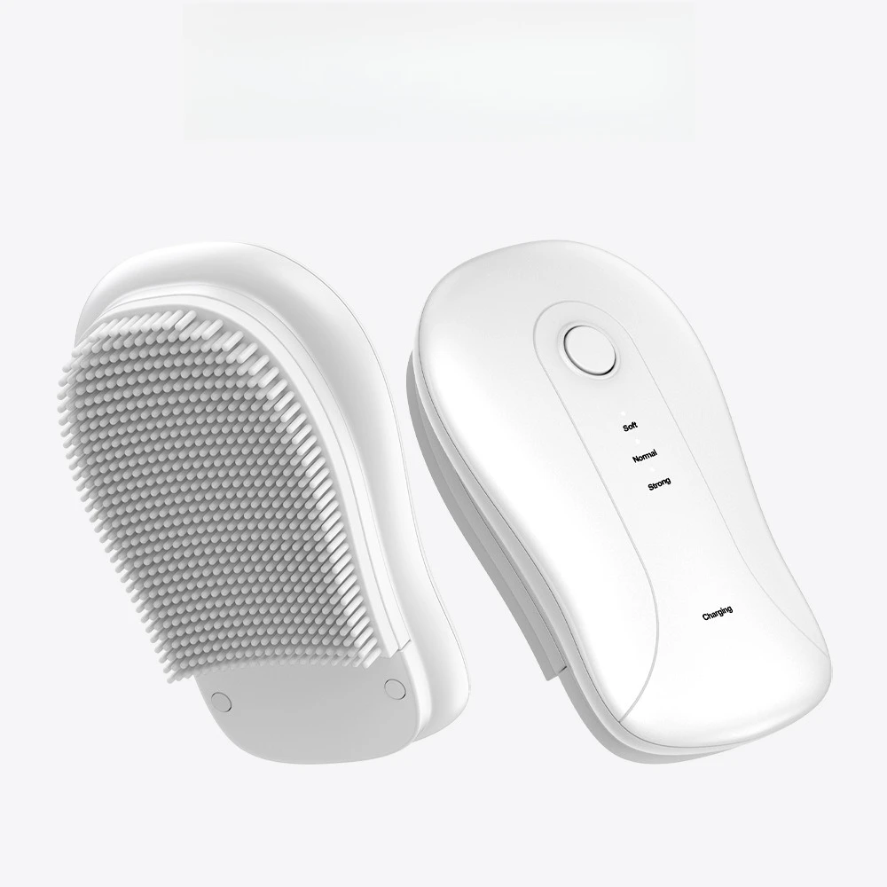 Sonic Electric Body Bath Brush Household Vibration Shower Scrubber Massager Exfoliating Back Skin Cleaning Bath Tool