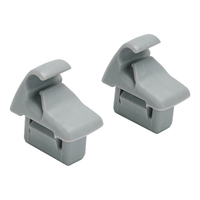 2pc Car Sun Visor Clip For Mitsubishi 2012 - 2016 For Lancer For EVO 10 MR654343 Auto Sun Visor Hook Support Bracket
