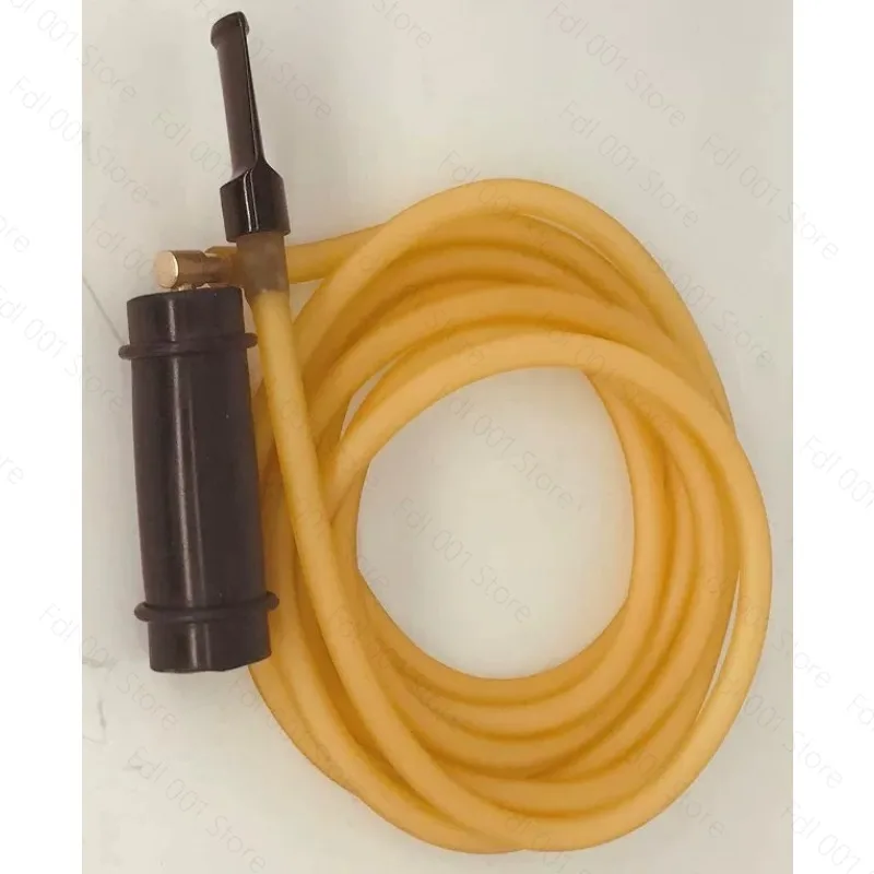 Blown glass hose, blow pipe connection hose