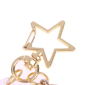 Pikachu Pokémon Acrílico Keychain Anime Caracteres Feafeon Eevee Sylveon Bags CAR CHAPE CONCESTORES ACCESORIOS DE CUMPLEAÑOS DE NIÑOS 6 mejores ventas eevee llavero - №1