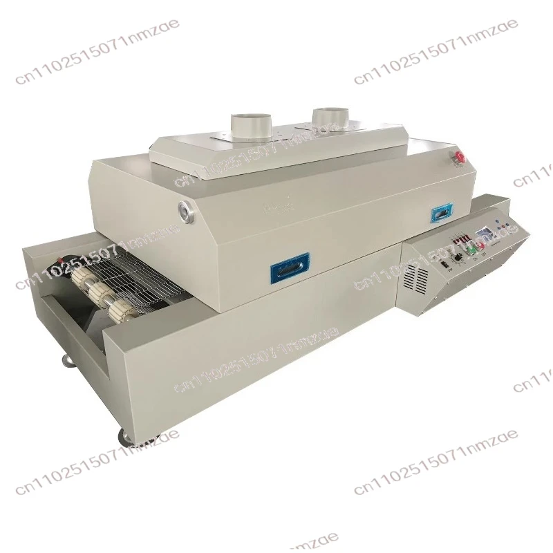 Reflow Soldering T960 Desktop Five Temperature Zone Bga Component Soldering T960e Small Mesh Belt Type Reflow Furnace