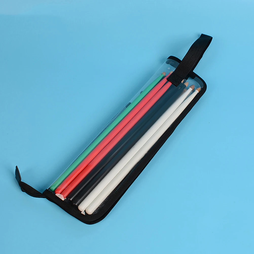 

PVC Drumstick Holder Durable Storage Pouch Portable Carry Bag for Drum Sticks Practice and Performance Drumstick Bag