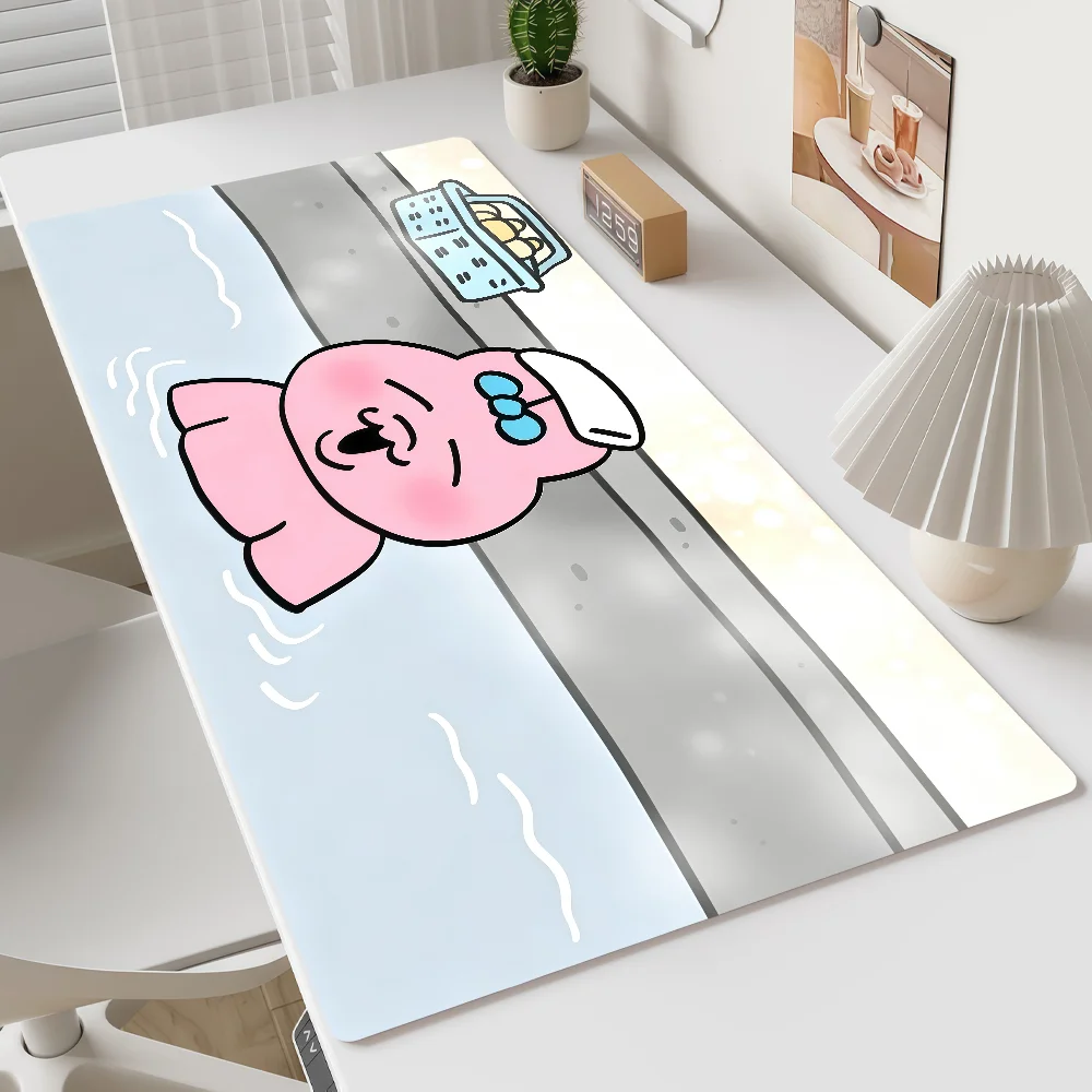 Mouse Pad MousePad Cartoon Non-slip Lockedge Office Student Gaming Funny Usagi O-Opanchu Thickened Large Writing Pad Cushion
