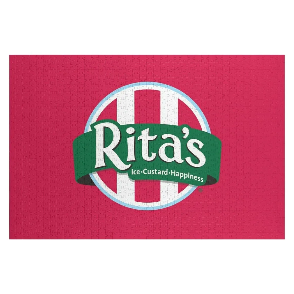 

Rita's Italian Ice Cafe Jigsaw Puzzle Christmas Toys Custom Gift Personalized Wood Adults Puzzle