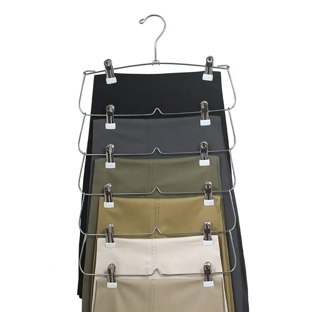 Legging Organizer Closet Hanging Rack Strong Multi-Tiered Closet Organizer with 360-Degree Swivel Hook