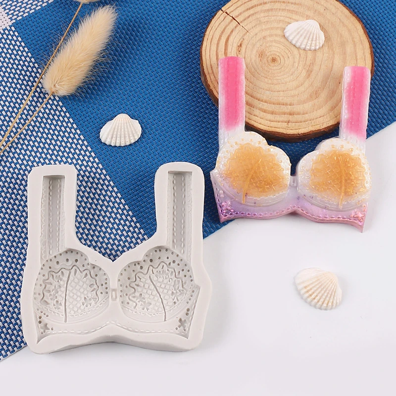 Aomily Multiple Styles Swimwear Skirt Shaped DIY Silicone Chocolate Cookies Cake Mold Silicone Soap Candy Fondant Chocolate Tool