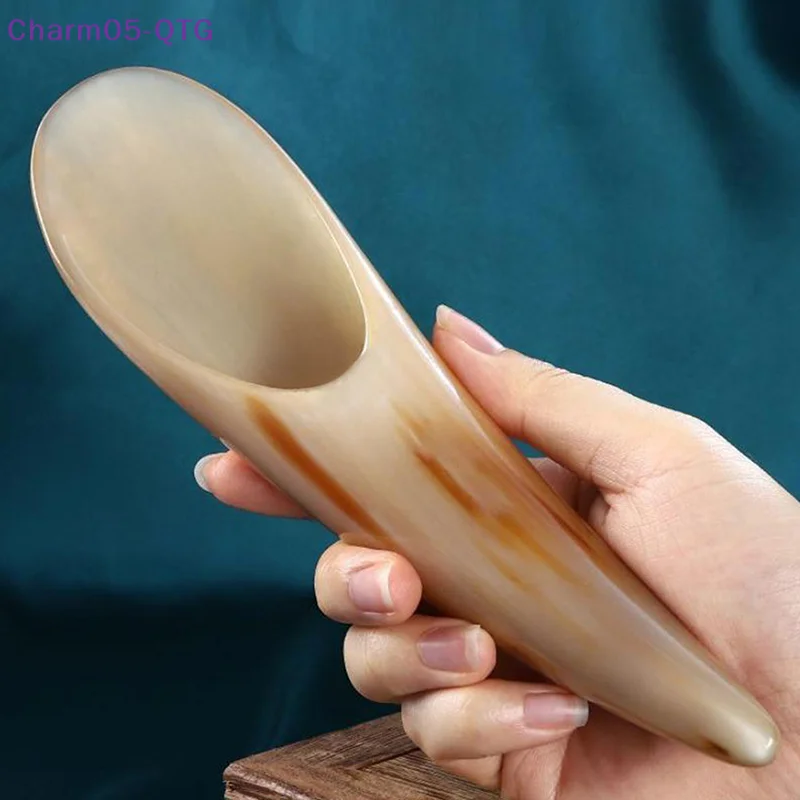 

NEW 1PC Natural Buffalo Horn No Stress Guasha Massage Tool Acupuncture SPA Therapy Gua Sha Massager Scraping Board
