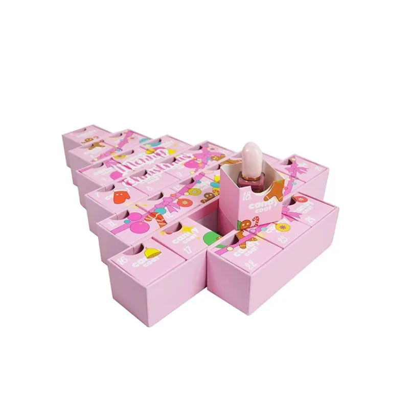 2025.RTS Adventskalender Box Factory Großhandel Boxen für Packiging Custom Adventskalender Box