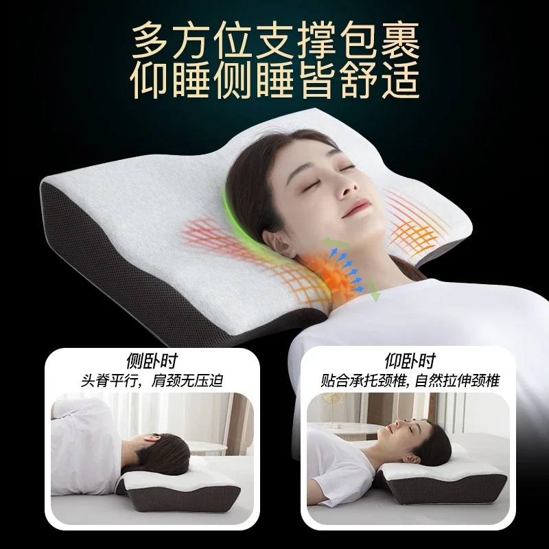 

Cervical spine special pillow cervical spine protection sleep memory cotton adult deep sleep slow rebound pillow core