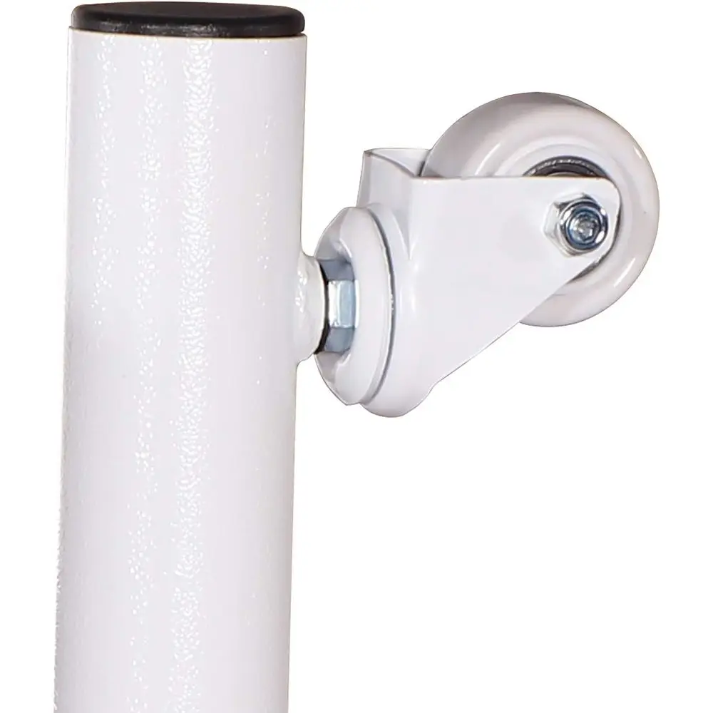 사무실용 등받이가 있는 인체공학적 스틸 접이식 자세교정 의자 - 크림색 무릎꿇이 의자