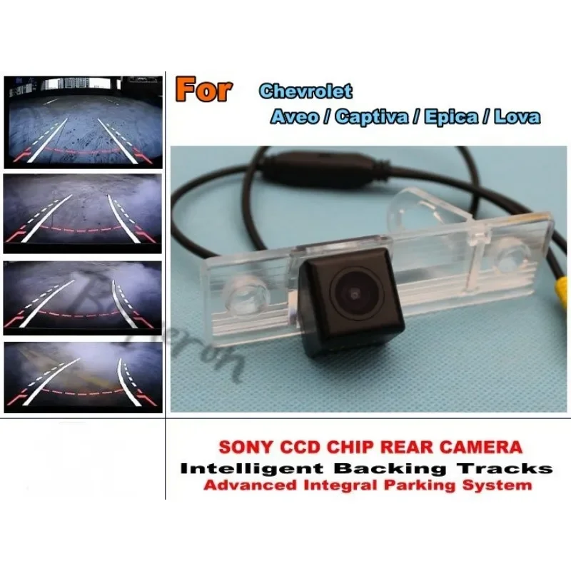 

Intelligent Car Parking Camera / For Chevrolet Aveo / Captiva / Epica / Lova with Tracks Module Rear Camera CCD Night Vision