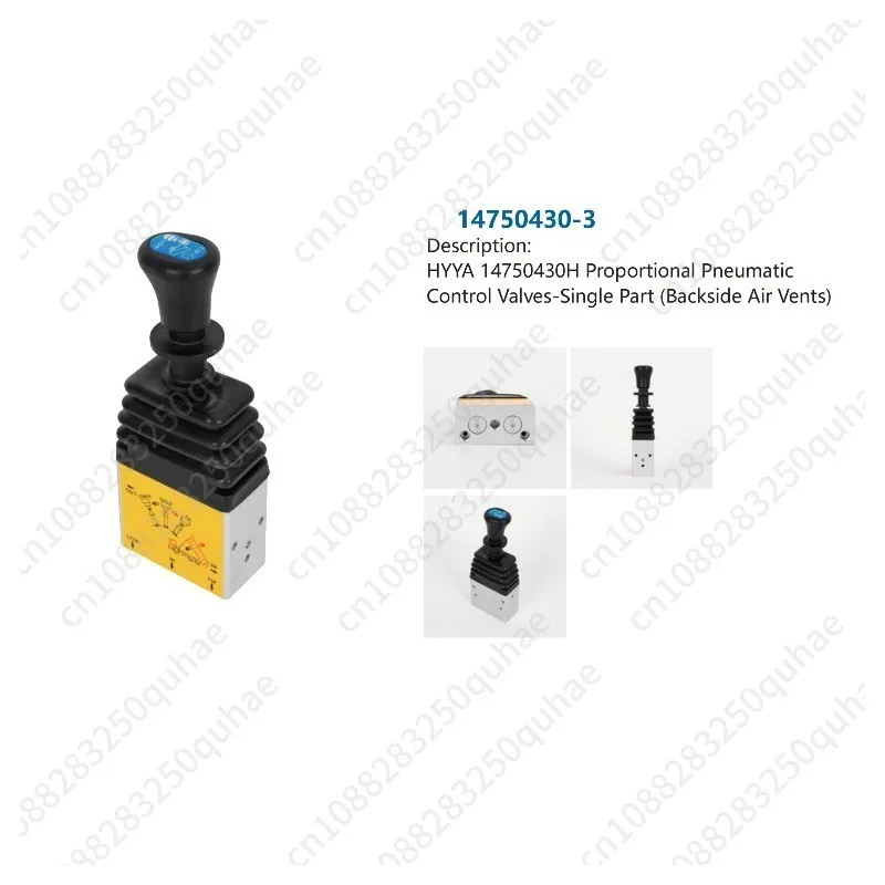 Used Single Section Dump Truck Tipping Control Valve With Indicator Light EX14750430-3 14750430H Tipper Pneumatic Control Valve