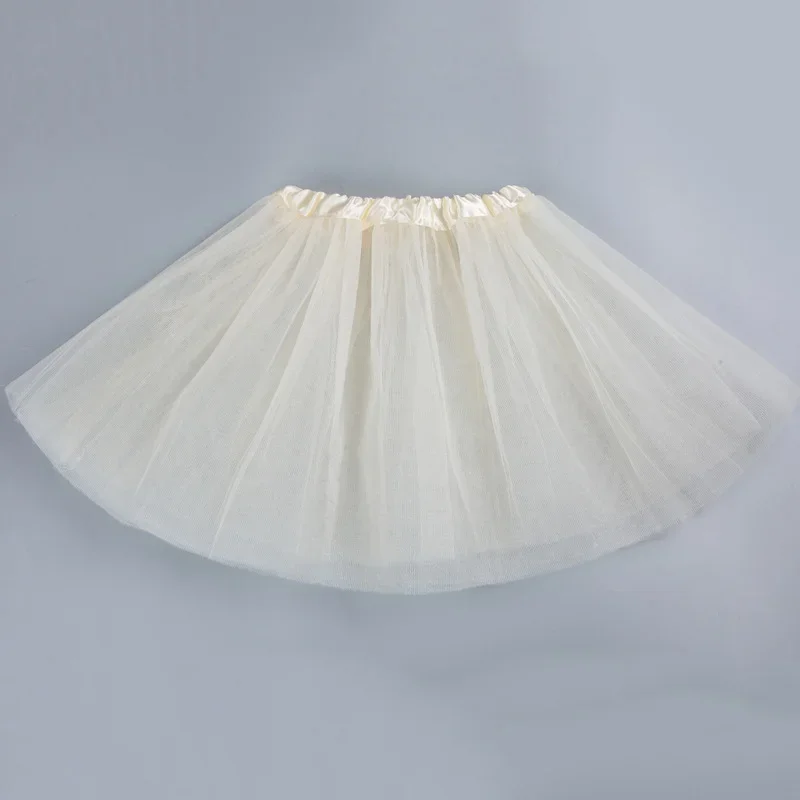 Baby Girl Solid Color Tutu Skirt Kids Princess Girls Skirt Birthday Party Skirts 2-8Y Dance Skirt Girls Skirt Body Tutu Skirt