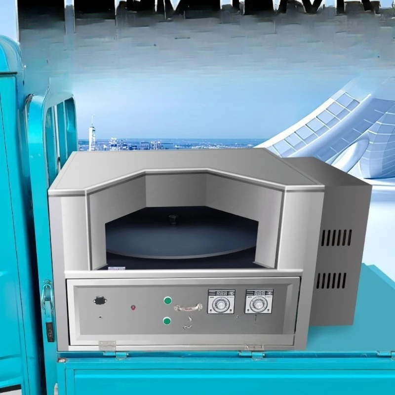 

Fully automatic double-controlled temperature commercial gas converter stall selling biscuits stove dried plum vegetable oven