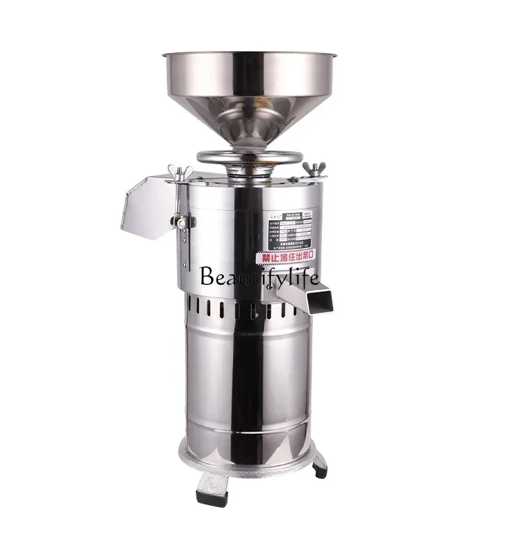 Soybean milk machine Commercial household stainless steel Automatic large-capacity freshly ground tofu machine Slurry separation