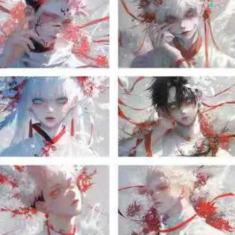Jujutsu Kaisen Collectie Alle Acryl Kleur Papier Limited 10*15 cm Originele Diverse Proces Jinhua Wenchuang Kids Geschenken