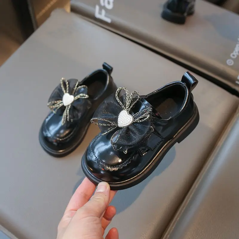 Girls Princess Soft Sole Loafers for Kids Spring Fall 2026 New Release Non Slip Comfortable Baby Shoes