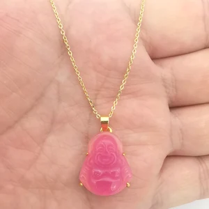 Kolye, çekicilik, küçük, narin, Yeşil, sarı, Kırmızı, Mavi, Kırmızı, Jades, Budist, Budist, dahili, Yepyeni, 1, adet, 20x17mm Kolye buda kafasının en iyi 10 satışı-no. 8